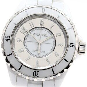 CHANEL J12 Mirror H4862 White Ceramic Automatic Men's Watch_890175